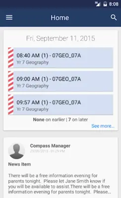 Compass School Manager android App screenshot 4